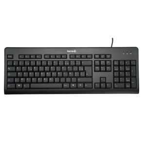 TERRA CLAVIER 1500 Cordon [FR] USB noir Copilot AZERTY, 105 - 180cm