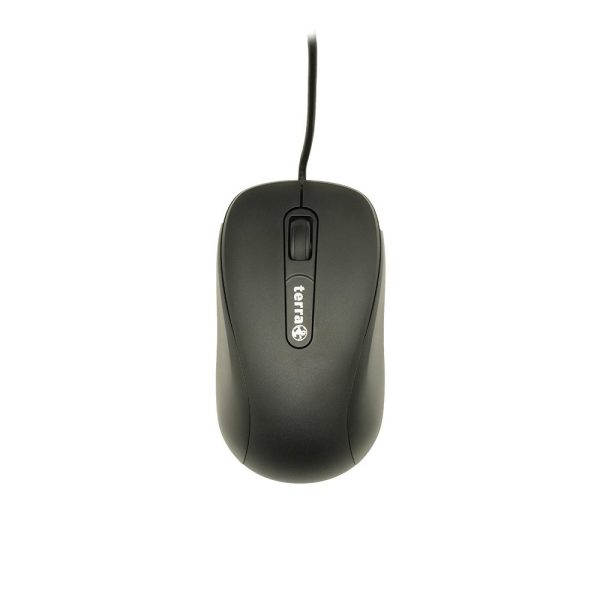 TERRA souris 1500 Cordon USB noir 3- 1,80m – Image 2
