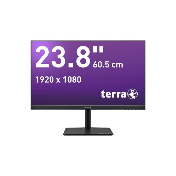 TERRA LCD/LED 2427W HA V2 black HDMI, DP, USB-C, GREENLINE PLUS – Image 3
